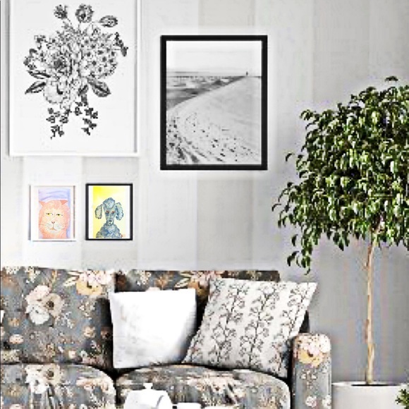 Cat Portrait Painting ORIGINAL Watercolor Furry Friends Pet Portrait Wall Art - Picture 9 of 11